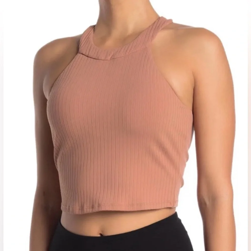 Alo Yoga Unite Rib-Knit Bra Tank - Picture 4 of 4
